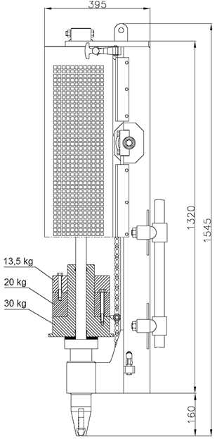 Sonda udarowa WSU-63 - dane techniczne